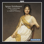 Album artwork for Holzbauer: Flute Concertos