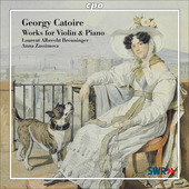 Album artwork for Catoire : Works for Violin and Piano