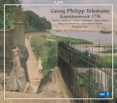 Album artwork for Telemann: Kapitansmusik 1738