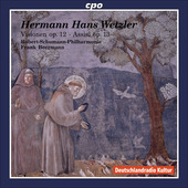 Album artwork for Wetzler: Visionen Op.12, Assisi op. 13