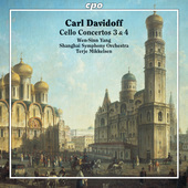 Album artwork for Davidoff: Cello Concertos 3 & 4 / Yang
