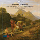 Album artwork for Franceso Molino: Chamber Works for Flute, Violin &