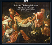 Album artwork for Rothe: Matthaus-Passion