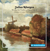 Album artwork for Röntgen: Works for Violin & Piano, Vol. 2