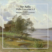 Album artwork for Aulin: Violin Concertos Nos. 1-3