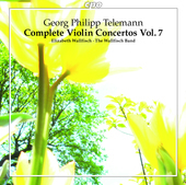 Album artwork for Telemann: Complete Violin Concertos, Vol. 7