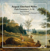 Album artwork for Müller: Flute Concertos Nos. 1, 3 & 10