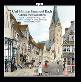 Album artwork for C.P.E. Bach: Große Festkantaten