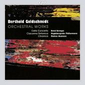Album artwork for GOLDSCHMIDT: ORCHESTRAL WORKS