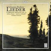 Album artwork for Brahms: Lieder vol. 4
