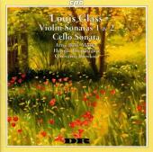 Album artwork for Louis Glass: Violin Sonatas 1 & 2, Cello Sonata