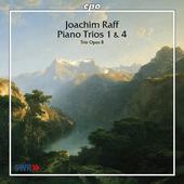 Album artwork for Raff: PIANO TRIOS 1 & 4
