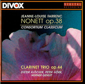 Album artwork for Farrenc: Nonet Op.38, Clarinet Trio Op.44