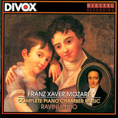 Album artwork for Fx Mozart: Piano Quartet / Violin Sonatas 1 & 2