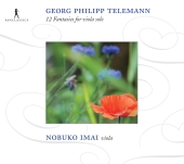 Album artwork for Telemann - 12 Fantasies for Viola Solo