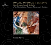 Album artwork for SONATE,BATTAGLIE & LAMENTO