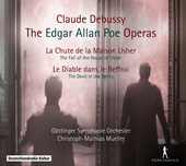 Album artwork for Debussy: La chute de la Maison Usher & Le diable d