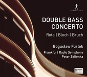 Album artwork for Rota, Block & Bruch: Double Bass Concertos