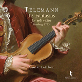 Album artwork for 12 Fantasias for violin solo