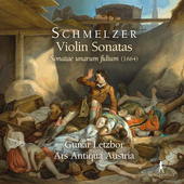 Album artwork for Schmelzer: Violin Sonatas - Sonate unarum fidium