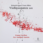 Album artwork for Heinrich Ignaz Franz Biber: Violin Sonatas (1681)