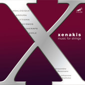 Album artwork for Xenakis: MUSIC FOR STRINGS