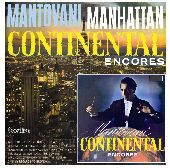 Album artwork for Mantovani: Continental Encores/Manhattan