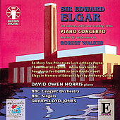 Album artwork for Elgar: Piano Concerto, Collins: Elegy, etc