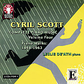 Album artwork for Scott: Complete Piano Music Vol. 4