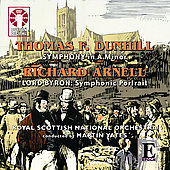 Album artwork for Dunhill: Symphony, Op. 48, Arnell: Lord Byron, Op.