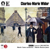 Album artwork for WIDOR. Piano Concertos Nos.1 & 2. Roscoe/BBC Conce