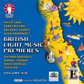 Album artwork for British Light Music Premieres Vol.6. Various Artis