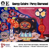 Album artwork for CATOIRE. SHERWOOD. Piano Concertos. Takenouchi/RSN