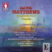 Album artwork for MATTHEWS. Symphony No.7. Bournemouth