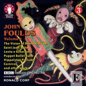 Album artwork for FOULDS. Light Music Vol.4. BBC Concert Orchestra/C
