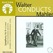 Album artwork for BRUNO WALTER CONDUCTS MAHLER, SYMPH. NO. 9