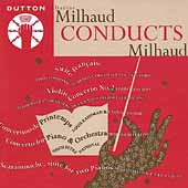 Album artwork for Milhaud: Conducts Milhaud