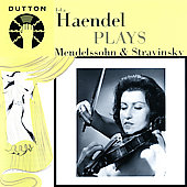 Album artwork for Ida Haendel Plays Mendelssohn & Stravinsky