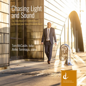 Album artwork for Chasing Light and Sound: The Tuba Music of Elizabe