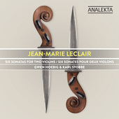 Album artwork for LeClair: Six Sonatas for Two Violins