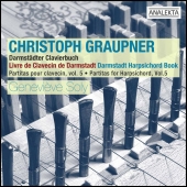 Album artwork for Graupner: Partitas for Harpsichord Vol 5 / Soly