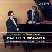 Album artwork for Chopin: Piano Concertos 1 & 2 / Richard-Hamelin