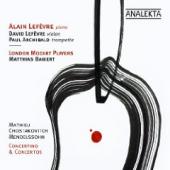 Album artwork for Alain Lefevre: Piano Concerti of Mathieu, Shostako