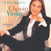 Album artwork for CHOPIN ON VIOLIN  (Manoukian)