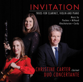 Album artwork for Christine Carter & Duo Concertante - Invitation: T