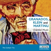 Album artwork for CHAMBER MUSIC (GRANADOS, KLEIN AND MARTINU)
