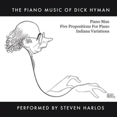 Album artwork for Dick Hyman & Steven Harlos - The Piano Music Of Di