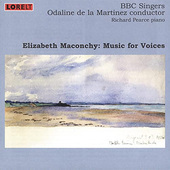 Album artwork for Bbc Singers & Richard Pearce - Elizabeth Maconchy: