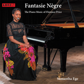 Album artwork for Samantha Ege - Fantasie N??gre: The Piano Music Of