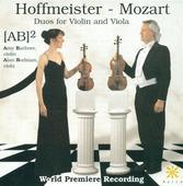 Album artwork for Hoffmeister / Mozart: Duos for Violin and Viola